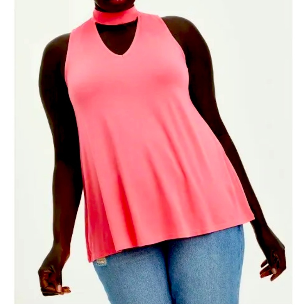 Torrid Choker Neck Swing Top